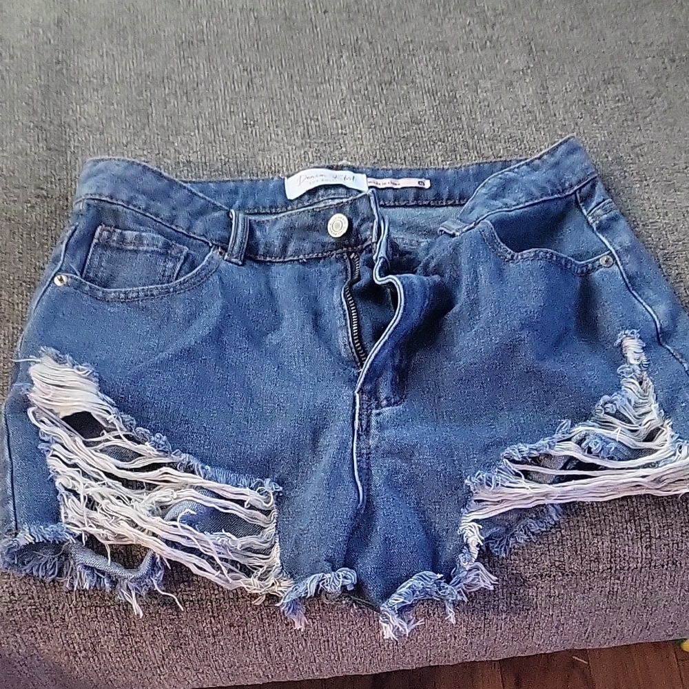 Denim Blvd Shorts